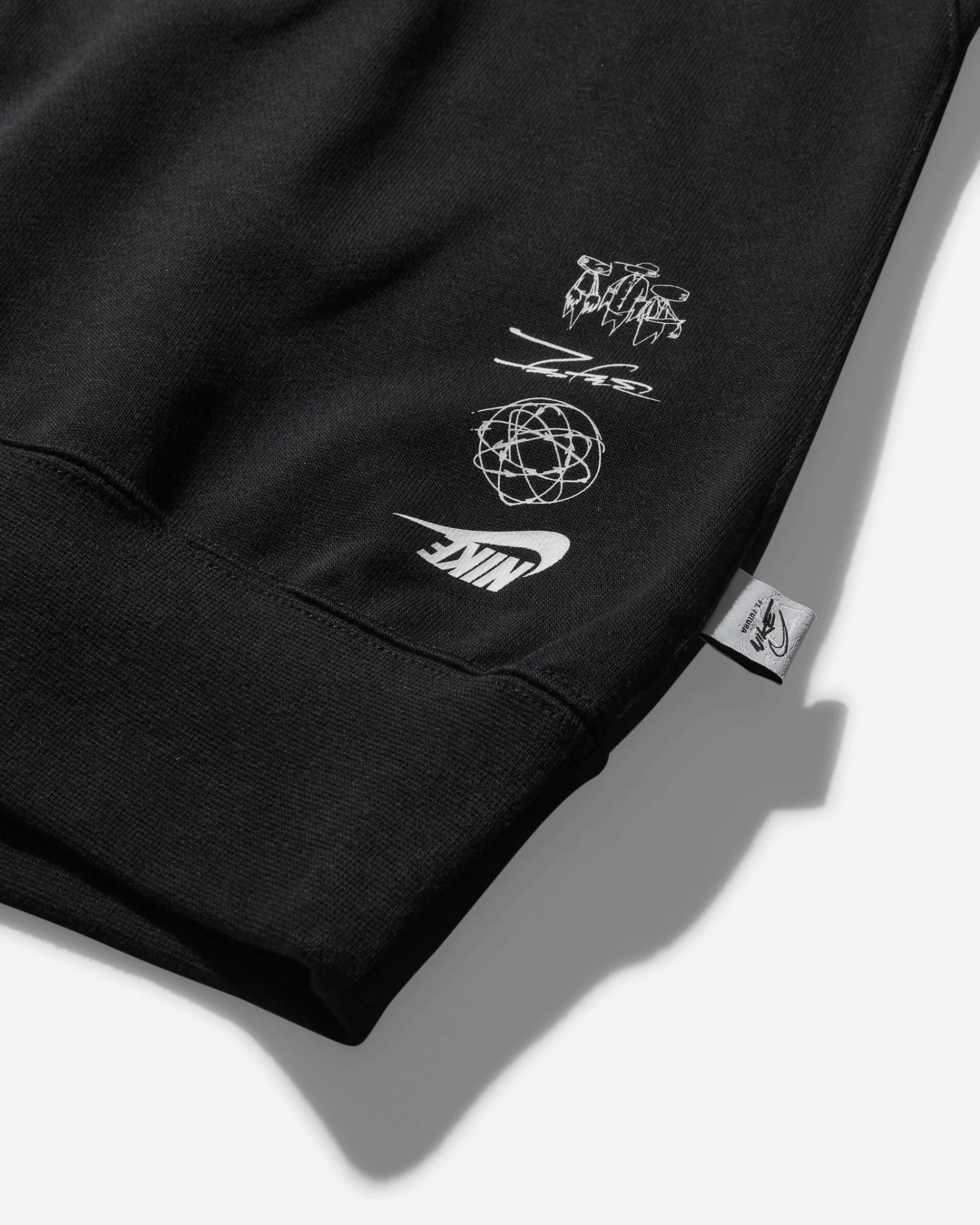Nike Sweatshirts^Women's Loose French Terry Top Black