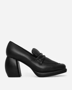 Clarks Classic Shoes^Women's Martine Rose Leather Loafers Black