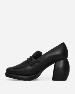 Clarks Classic Shoes^Women's Martine Rose Leather Loafers Black
