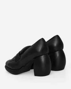 Clarks Classic Shoes^Women's Martine Rose Leather Loafers Black