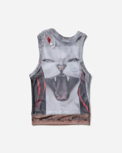 Ottolinger T-Shirts^Women's Mesh Tank Top Dog Print