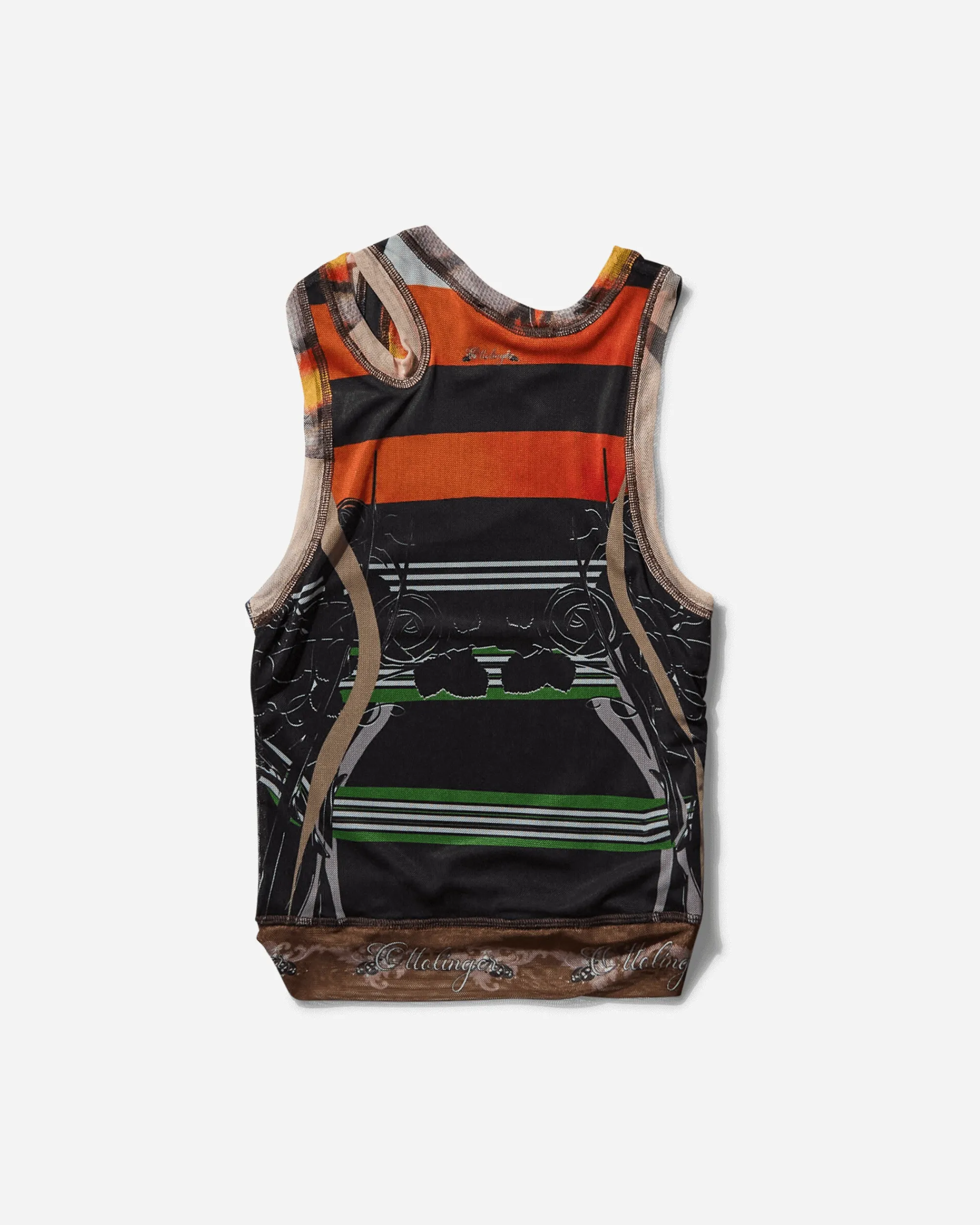 Ottolinger T-Shirts^Women's Mesh Tank Top Polo Print