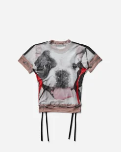 Ottolinger T-Shirts^Women's Mesh T-Shirt Cat Print