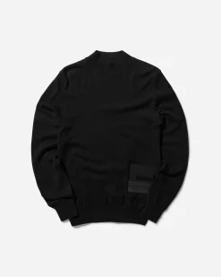HYEIN SEO Knitwears^Women's Military Turtleneck Sweater with Gloves Black