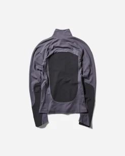 HYEIN SEO T-Shirts^Women's Mock Neck Top Ash Purple