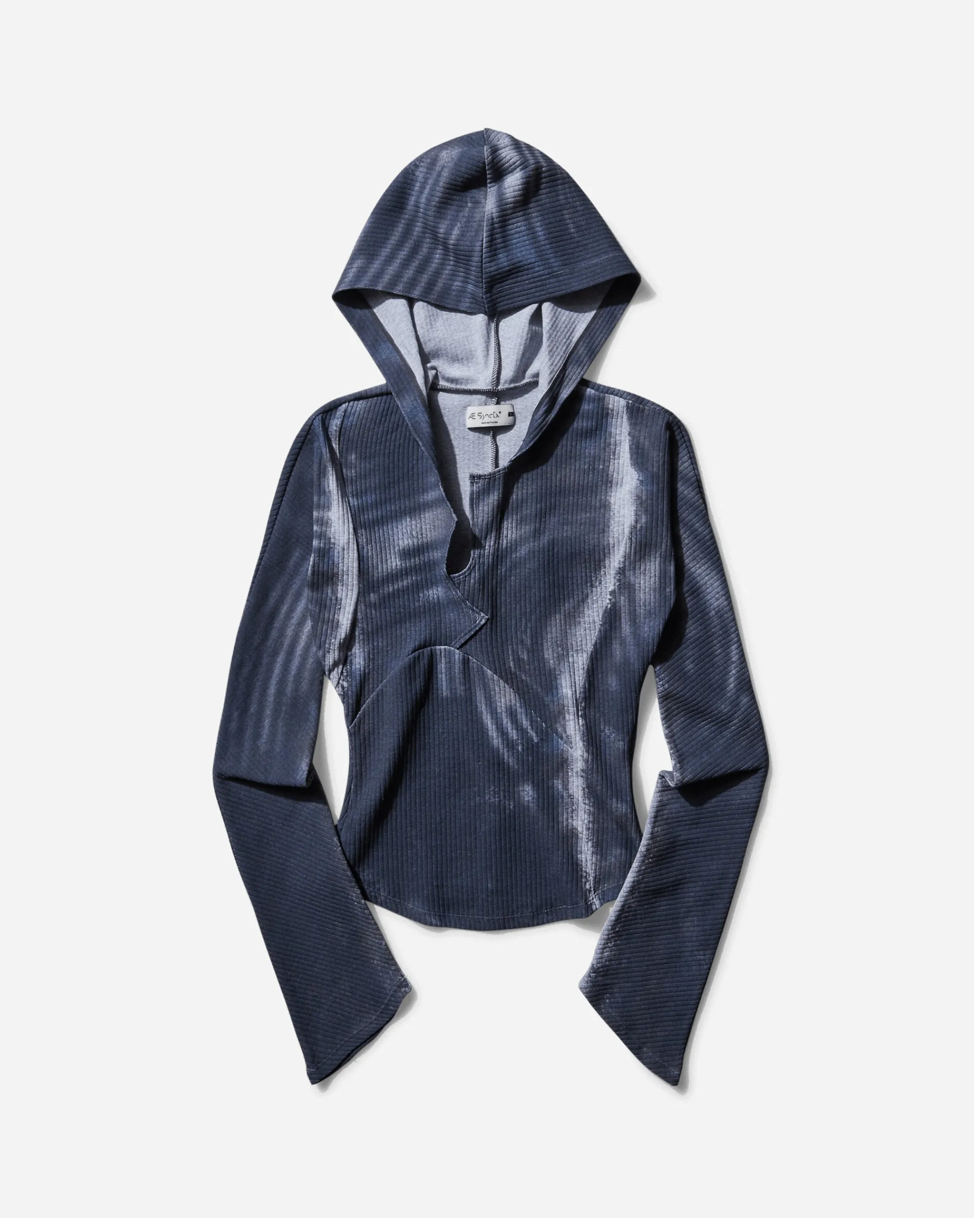 Aesynctx T-Shirts^Women's Mystery Circle Hooded Top Cool Grey