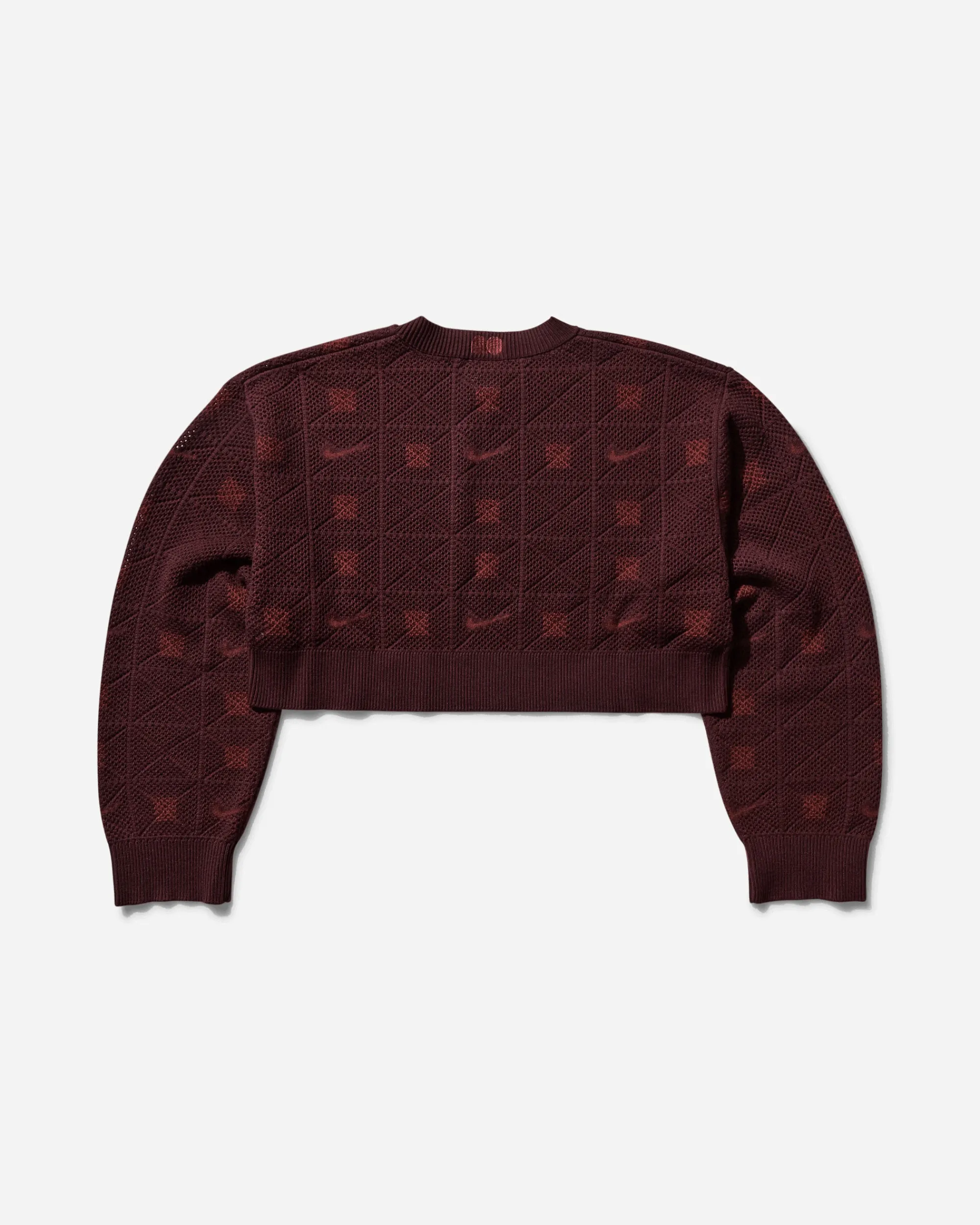 Nike Knitwears^Women's Naomi Osaka Engineered Sweater Burgundy Crush
