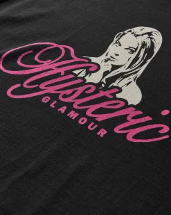 Hysteric Glamour T-Shirts^Women's Naughty Girl Oversized T-Shirt Black