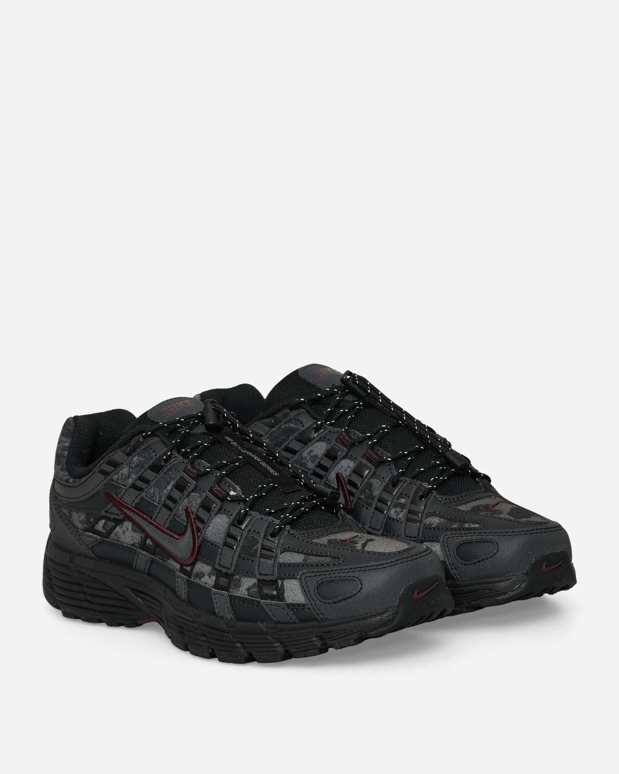 Nike Sneakers·Low|Sneakers^Women's P-6000 Sneakers Black / Midnight Navy / Burgundy Crush