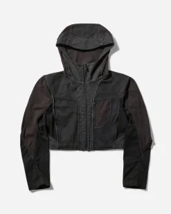 HYEIN SEO Coats And Jackets^Women's Patchwork Crop Jacket Stone