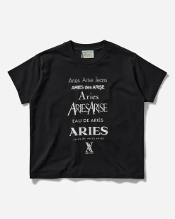 Aries T-Shirts^Women's Perfume Baby T-Shirt Black