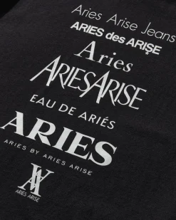 Aries T-Shirts^Women's Perfume Baby T-Shirt Black