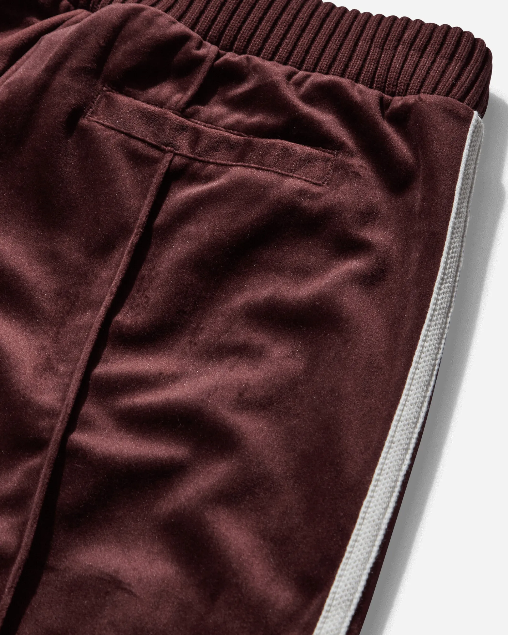 adidas Pants^Women's Premium Brushed Velvet Track Pants Shadow Brown
