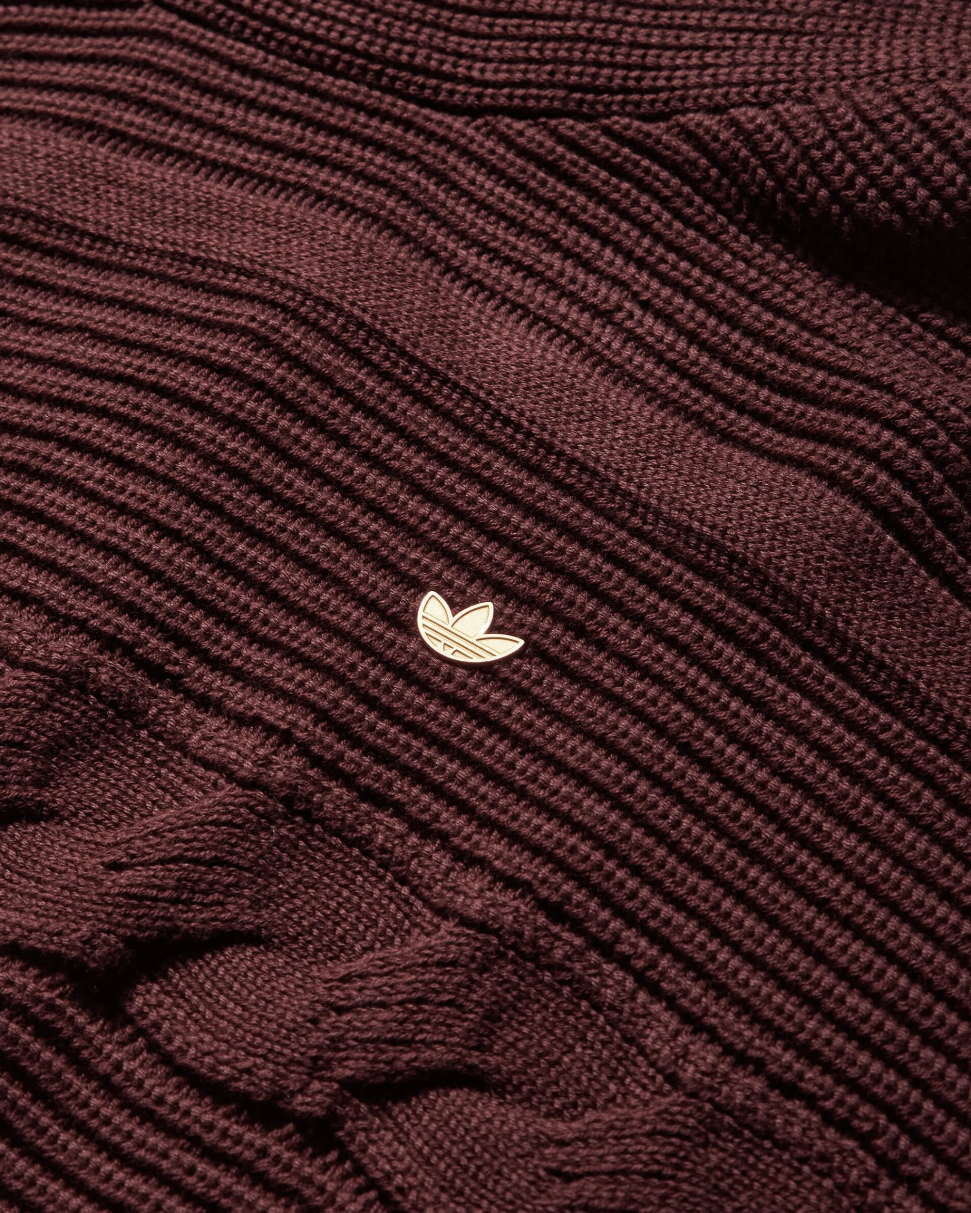adidas Knitwears^Women's Premium Oversized Knit Sweater Shadow Brown