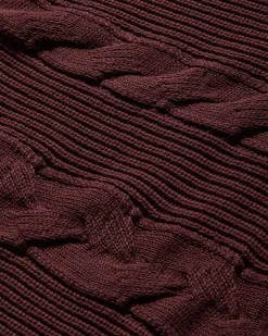 adidas Knitwears^Women's Premium Oversized Knit Sweater Shadow Brown