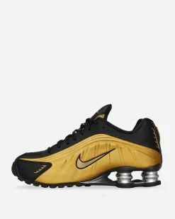 Nike Sneakers·Low|Sneakers^Women's Shox R4 Sneakers Black / Metallic Gold