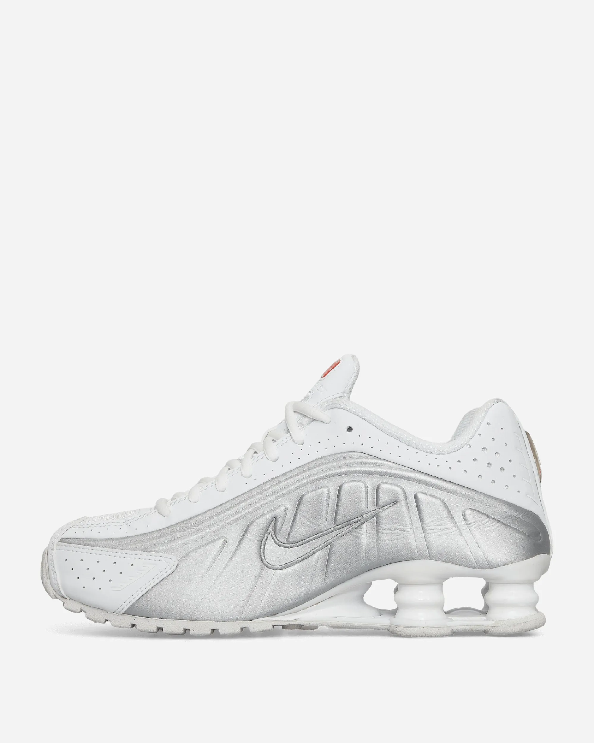 Nike Sneakers·Low|Sneakers^Women's Shox R4 Sneakers White / Metallic Silver