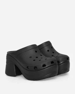 Crocs Sandals And Slides^Women's Siren Clogs Black