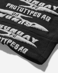 Prototypes T-Shirts^Women's Sock Longsleeve Top Black