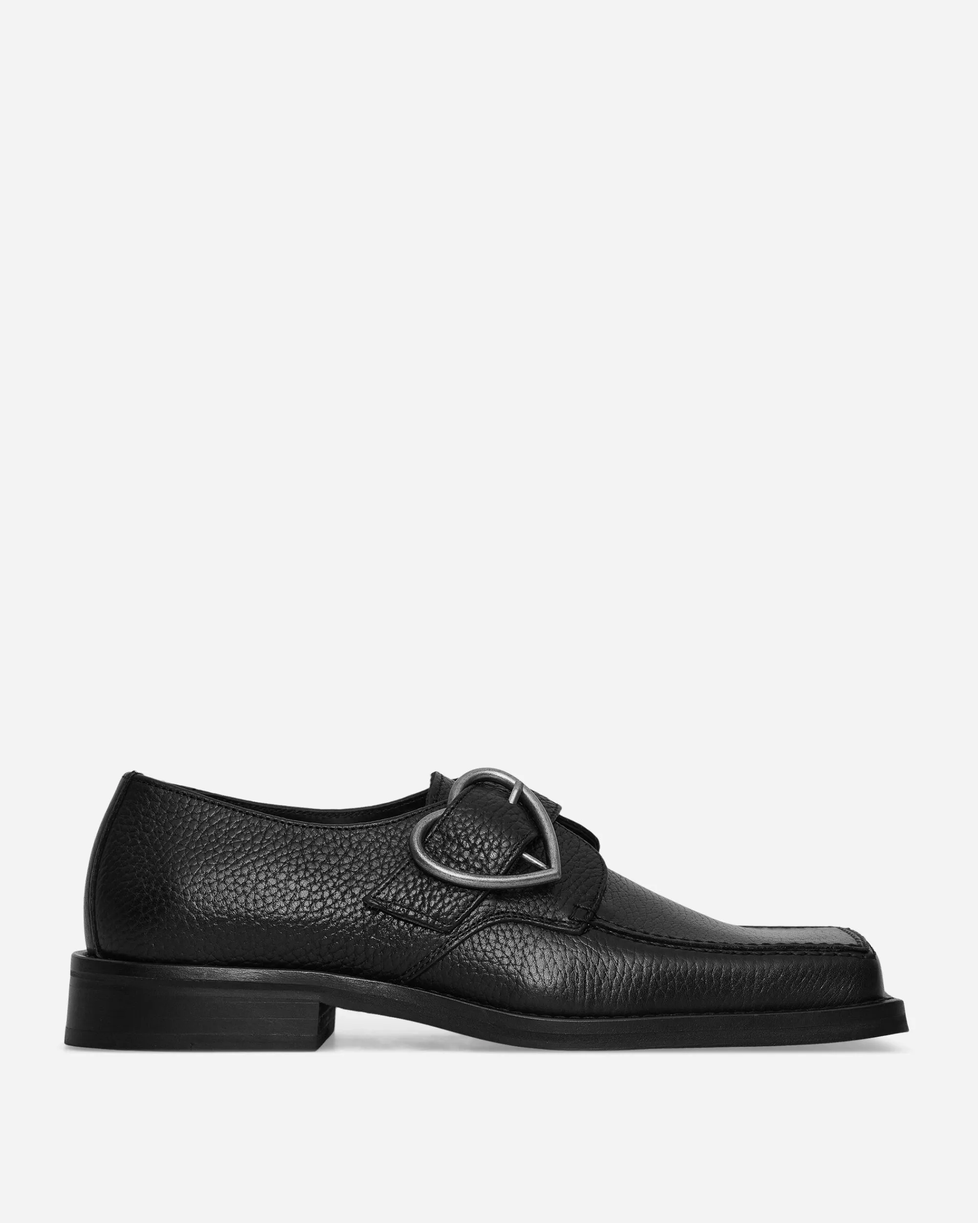 Martine Rose Classic Shoes^Women's Square Toe Buckle Loafers Black