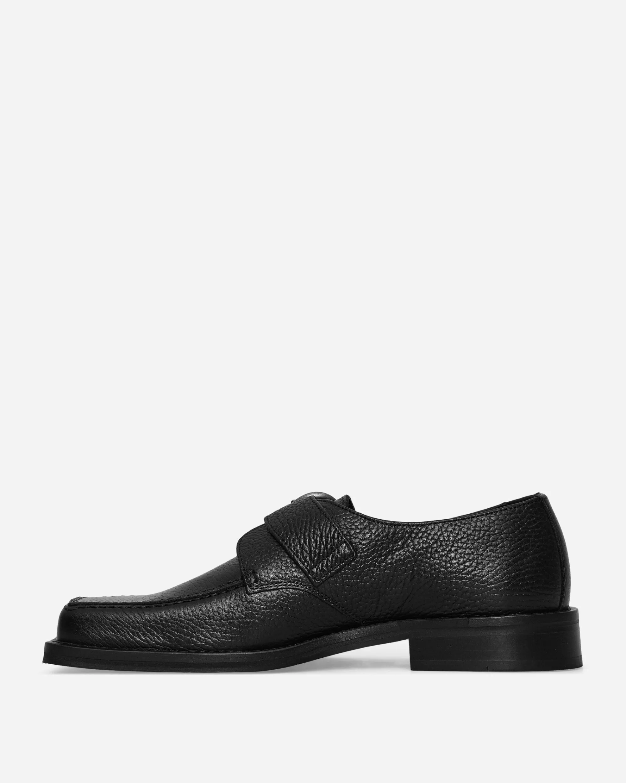 Martine Rose Classic Shoes^Women's Square Toe Buckle Loafers Black