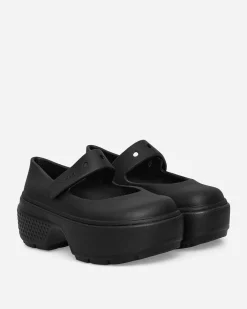 Crocs Sandals And Slides^Women's Stomp Mary Jane Clogs Black