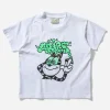 Aries T-Shirts^Women's Stoned Cat Baby T-Shirt White