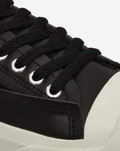 Undercover Sneakers·Low|Sneakers^Women's Toe Logo Leather Sneakers Black