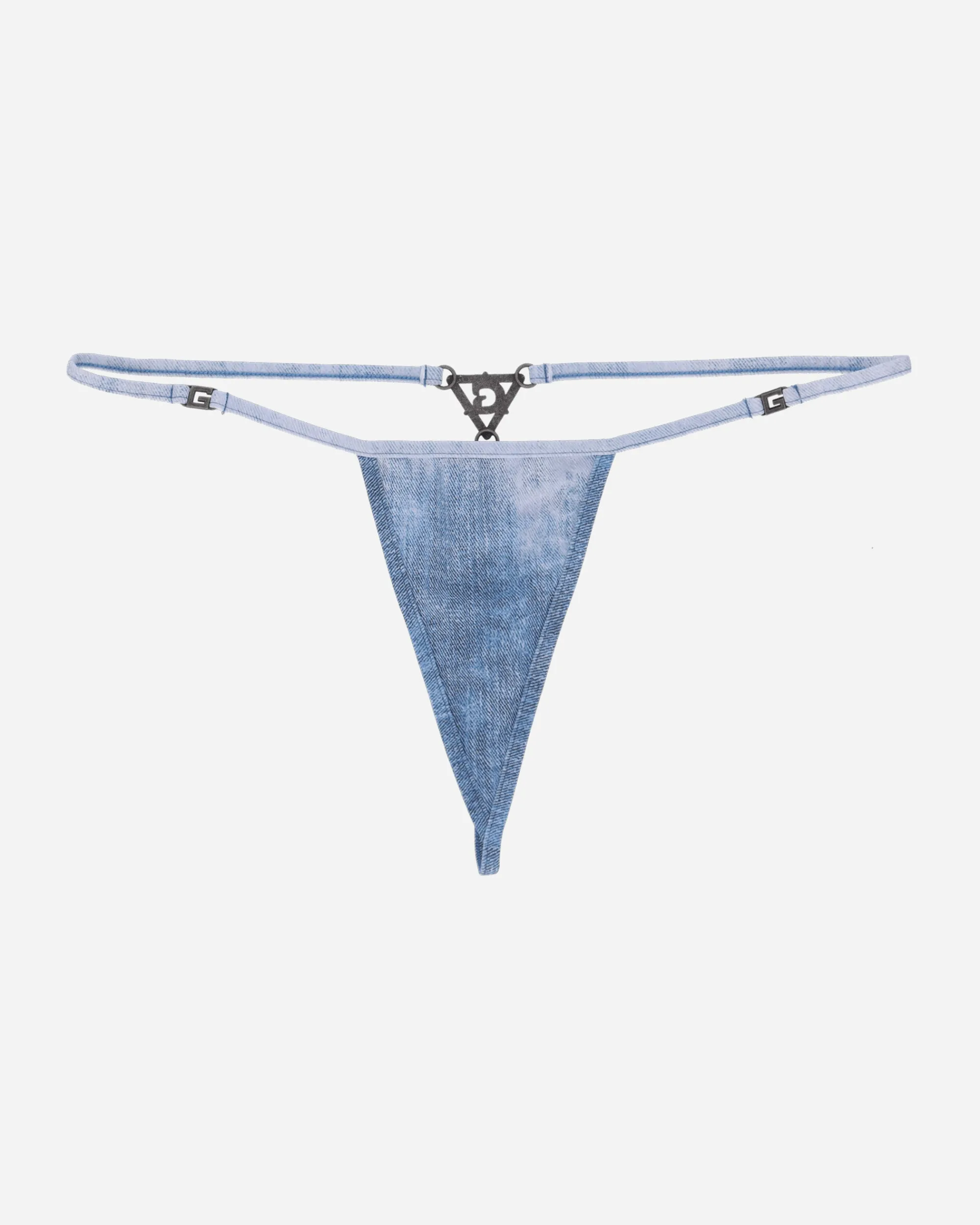 Guess USA Underwear^Women's Triangle Thong Denim