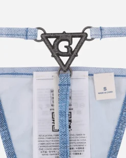 Guess USA Underwear^Women's Triangle Thong Denim