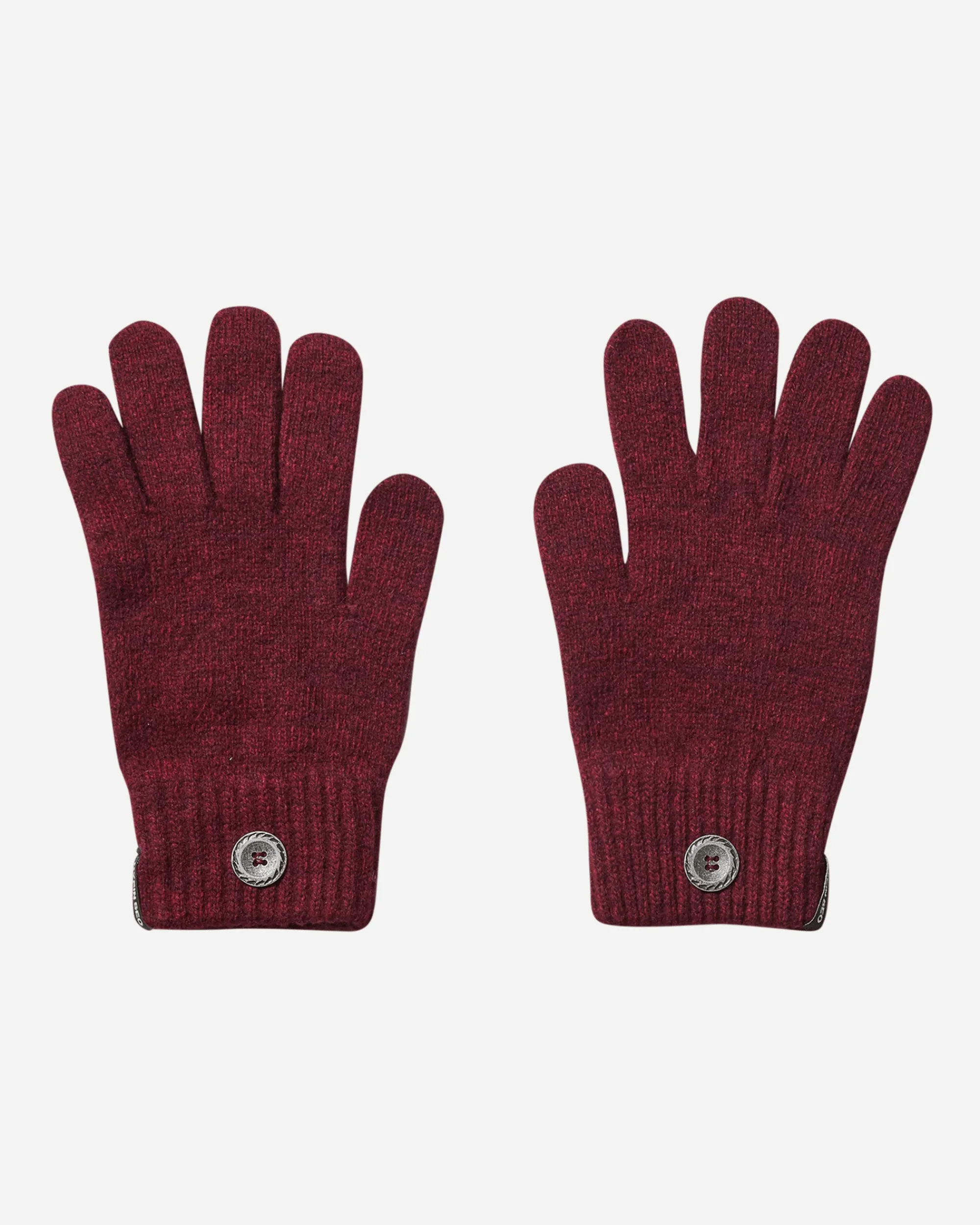HYEIN SEO Knitwears^Women's Troyer Knit Sweater with Gloves Burgundy