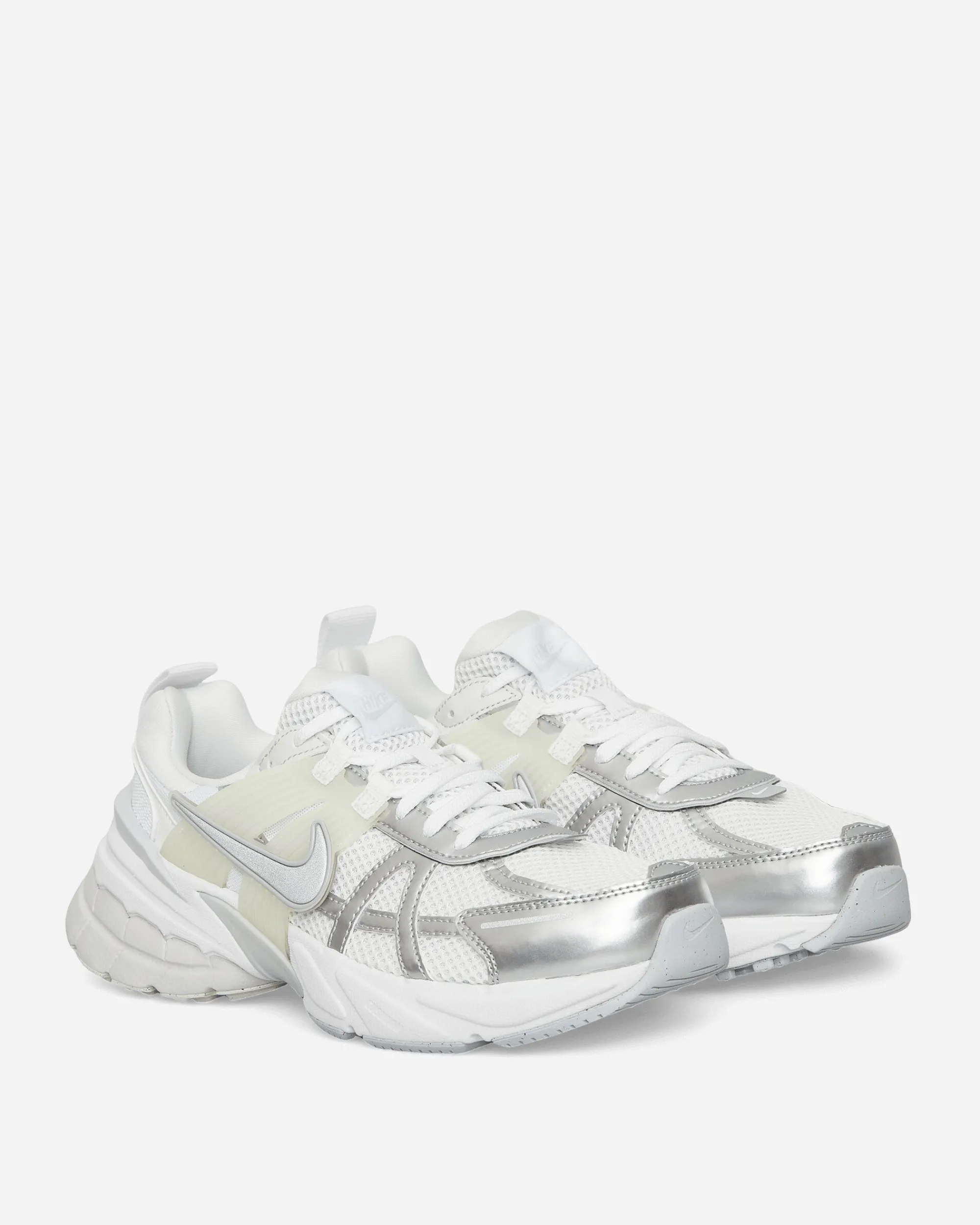 Nike Sneakers·Low|Sneakers^Women's V2K Run Sneakers White / Metallic Silver