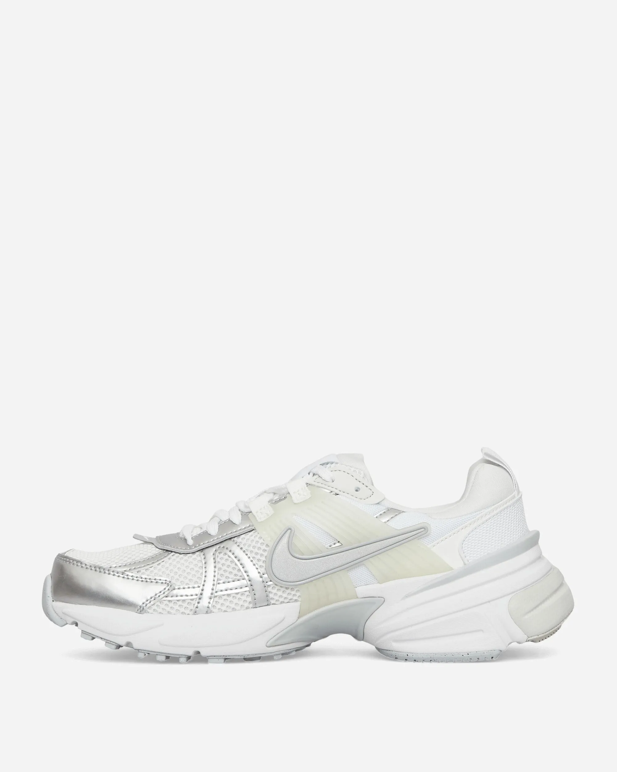 Nike Sneakers·Low|Sneakers^Women's V2K Run Sneakers White / Metallic Silver