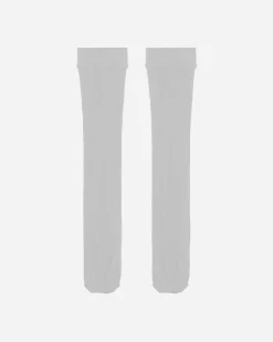 R & M Leathers Underwear^Women's Web Knee Socks White