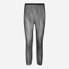 R & M Leathers Underwear^Women's Web Tights Black