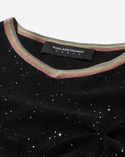Kiko Kostadinov Knitwears^Women's Zabriskie Longsleeve Knit Top Starlight Black