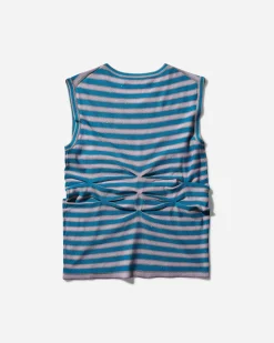 Kiko Kostadinov T-Shirts^Women's Zabriskie Sleeveless Top Ocean Blue / Lilac