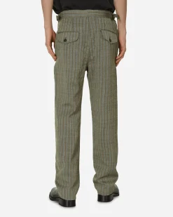 Bode Pants^Woodstock Stripe Trousers Multicolor