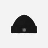 Stone Island Hats|Hats^Wool Beanie Black