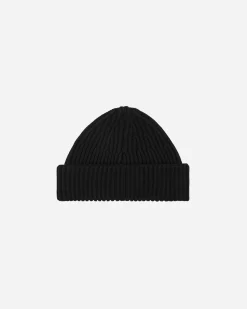 Stone Island Hats|Hats^Wool Beanie Black