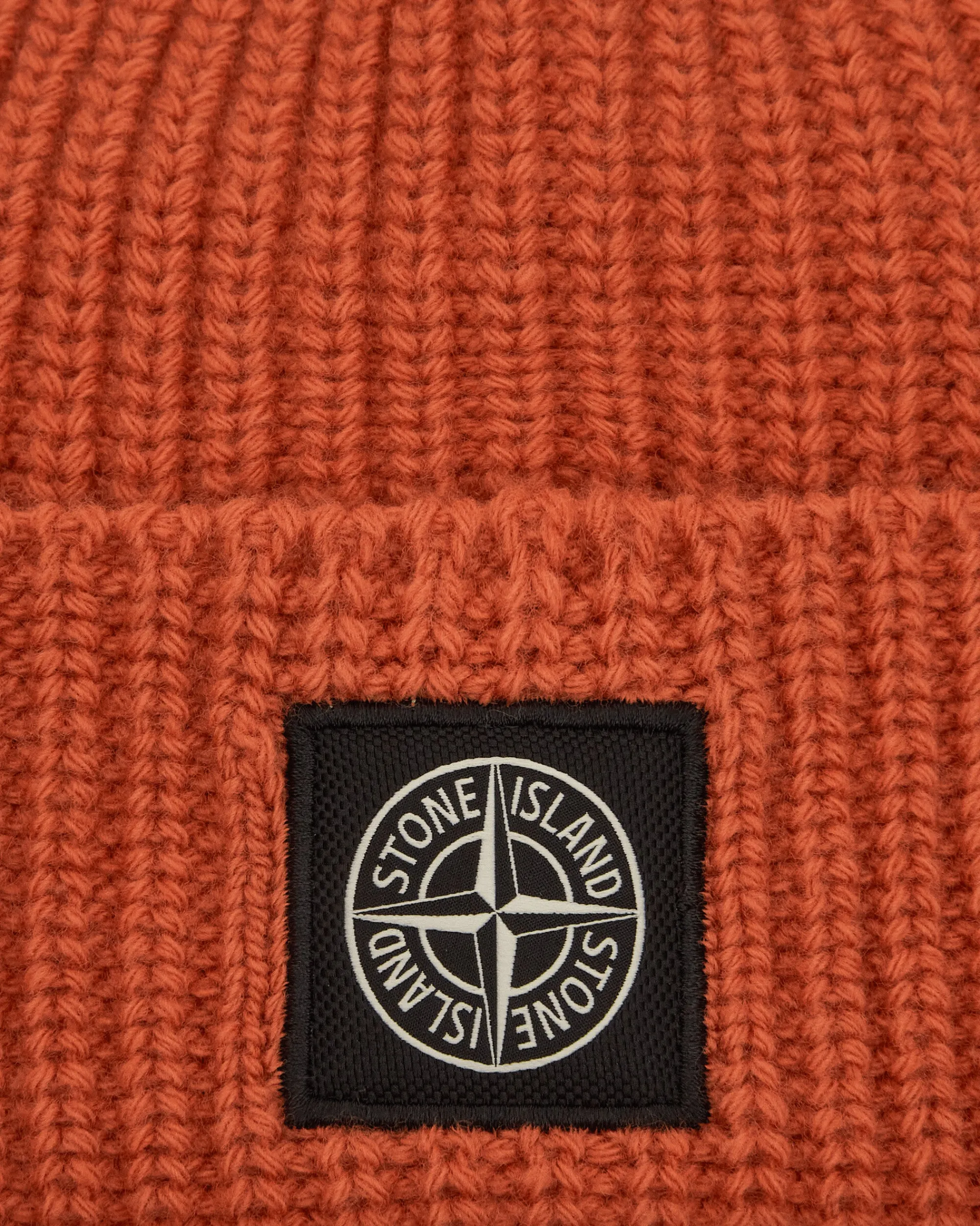 Stone Island Hats|Hats^Wool Beanie Orange