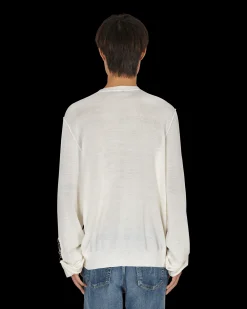 Undercover Knitwear^Wool Bondage Sweater White