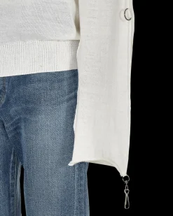 Undercover Knitwear^Wool Bondage Sweater White