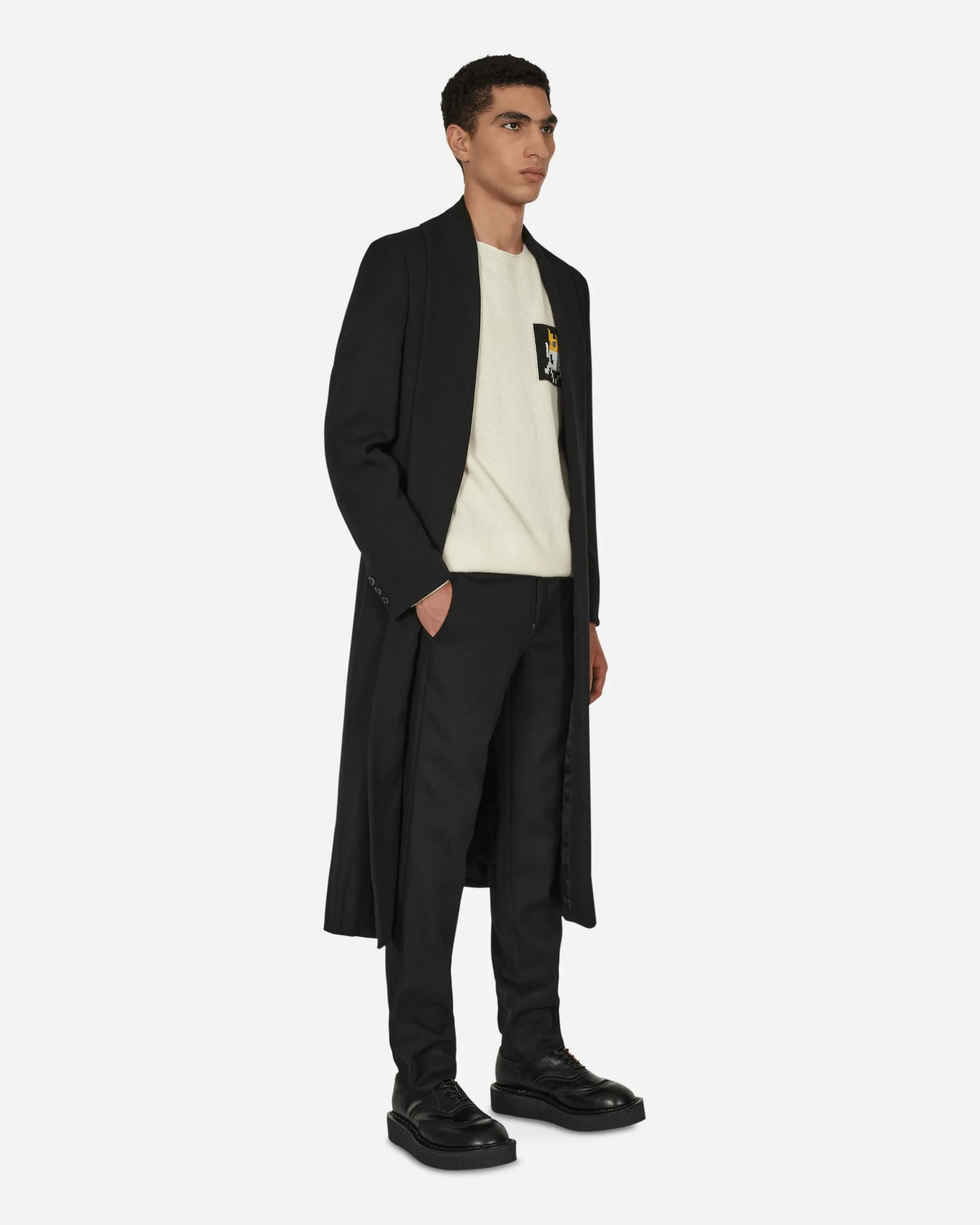 Comme Des Garçons Homme Plus Coats And Jackets^Wool Coat Black