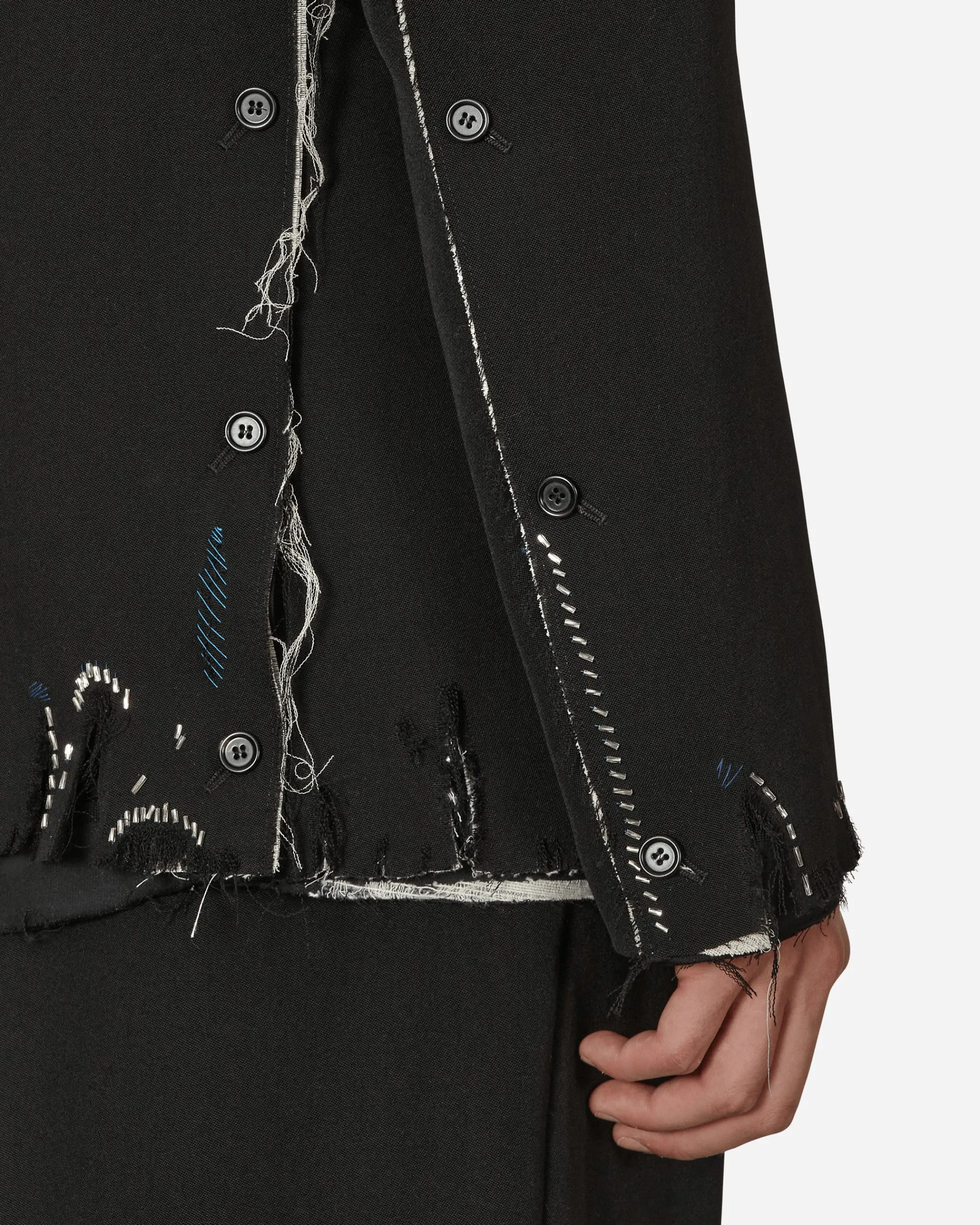 Marni Coats And Jackets^Wool Convertible Blazer Black