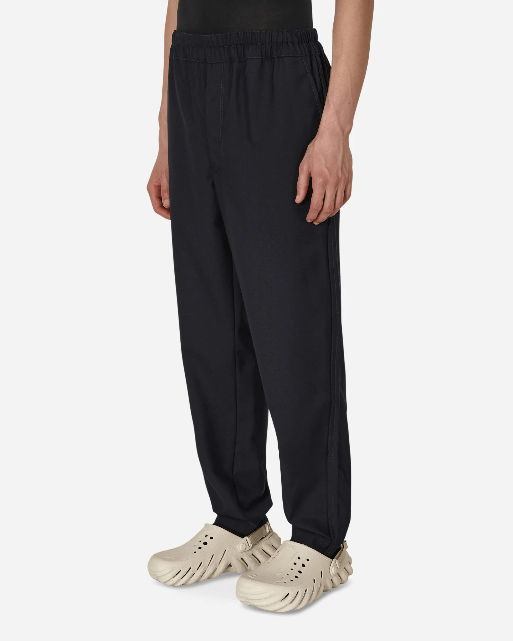 Comme Des Garçons Shirt Pants^Wool Gabardine Trousers Blue
