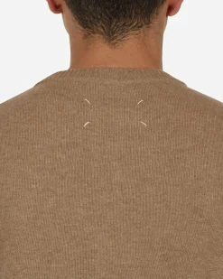 Maison Margiela Knitwear^Wool Sweater Brown