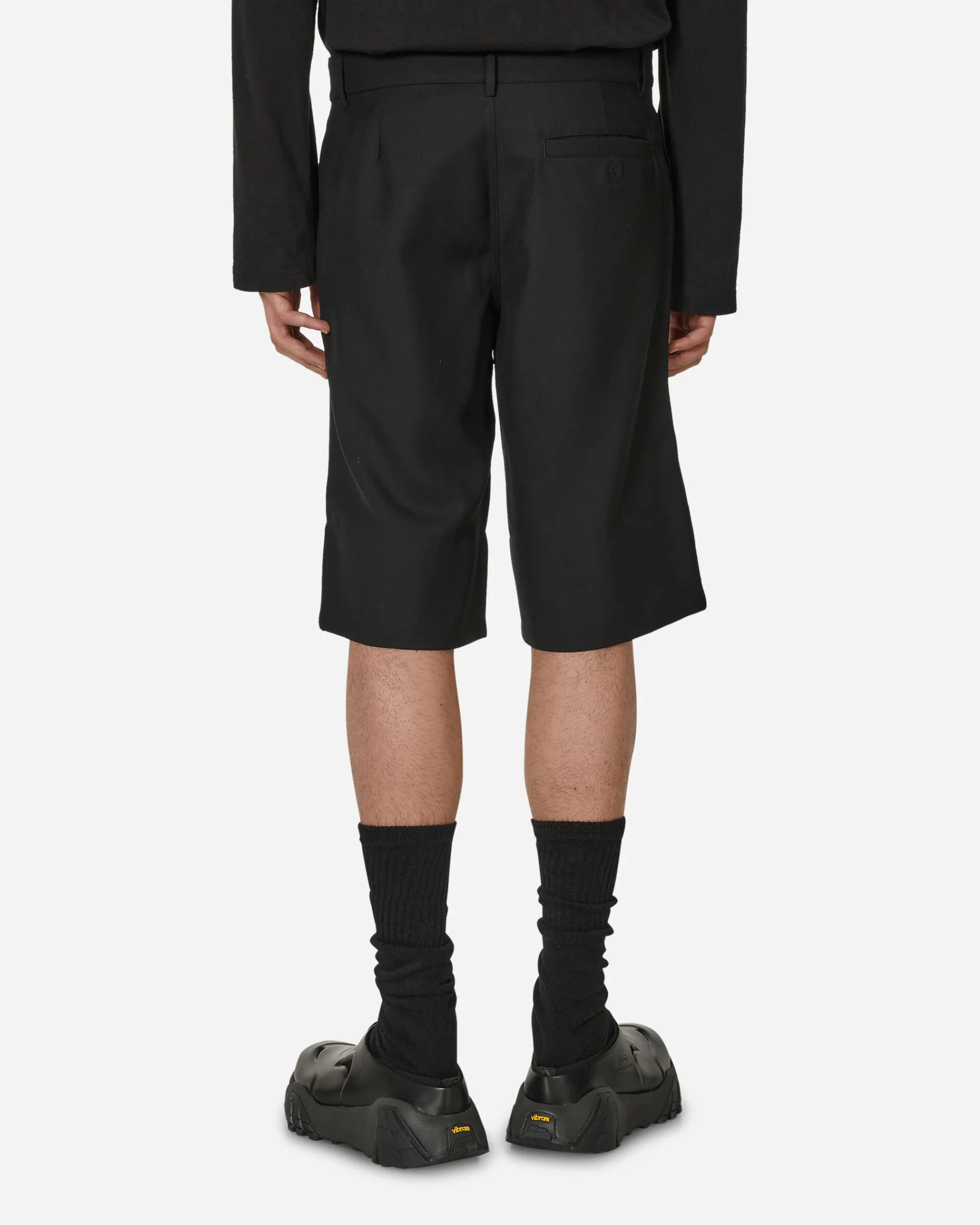 GR10K Shorts^Wool Tailored Shorts Black