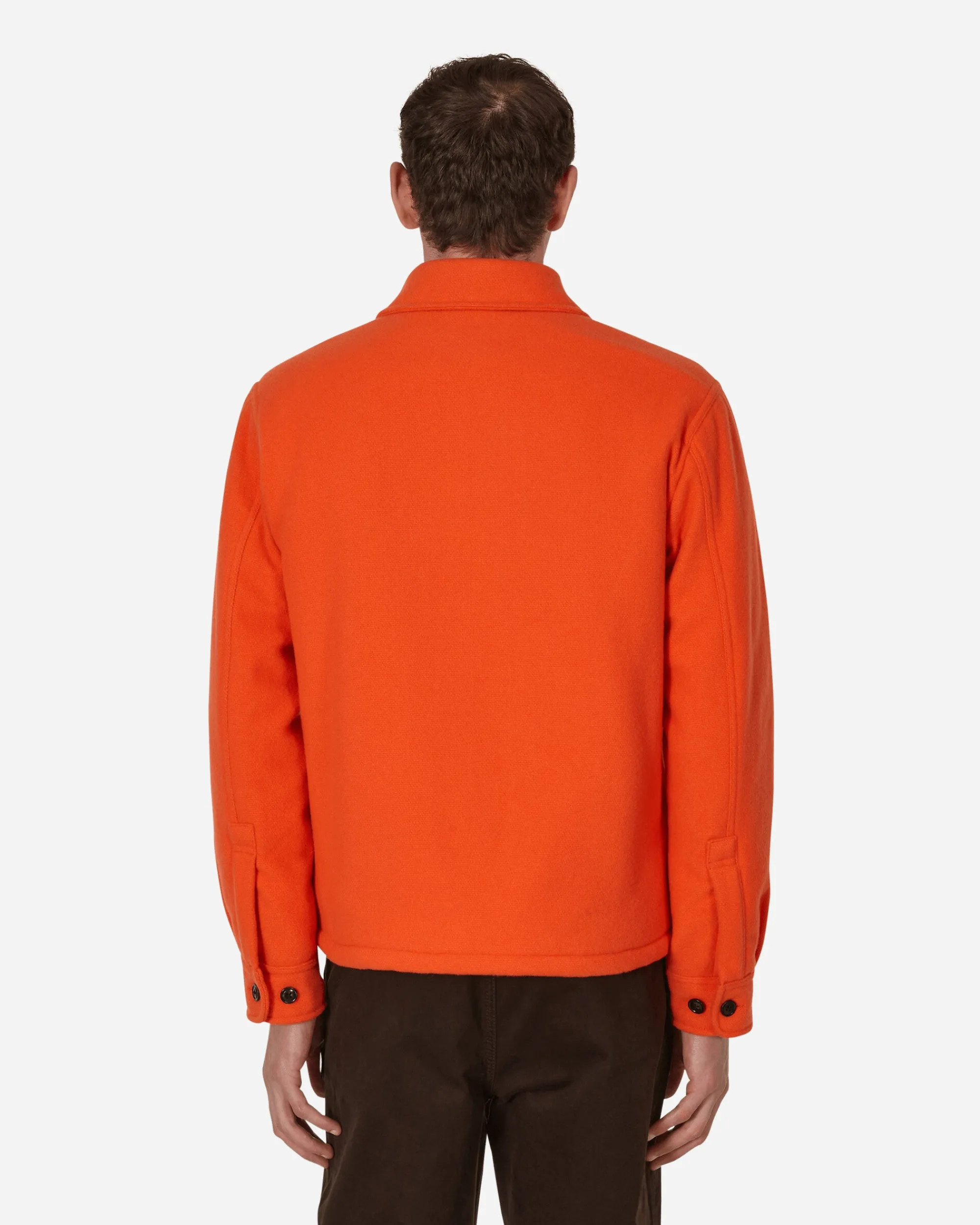 Serving The People Shirts^Woolrich Wool Overshirt Orange