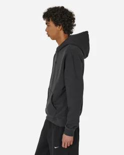 Nike Jordan Sweatshirts^Wordmark Fleece Hooded Sweatshirt Off Noir